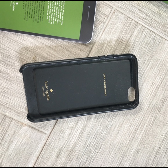 Kate Spade Polka Dot IPhone 6S Plus Case Hybrid Hardshell Case - Picture 3 of 13